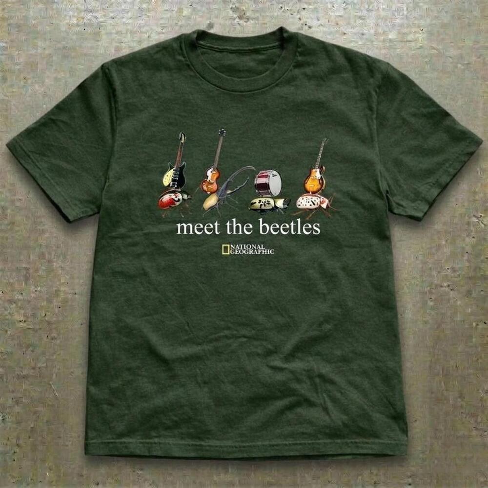 National Geographic Green Meet The Beetles T Shirt